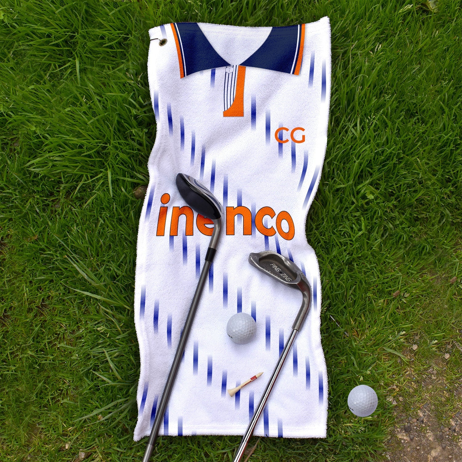 Blackpool - 1991 - Away - Retro Golf Towel