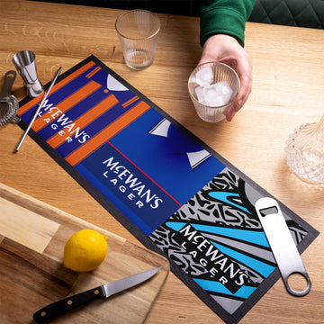Personalised Rangers - Style 2 - Retro Football Shirts - Bar Runner