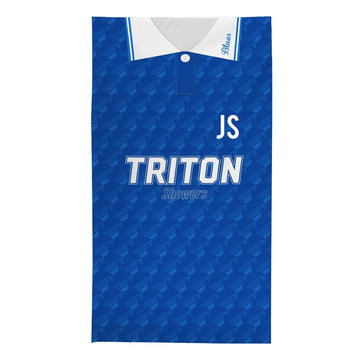 Birmingham - 1993 Home Shirt - Personalised Retro Beach Towel - 150cm x 75cm
