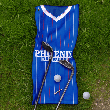 Brighton - 1983 Home - Retro Lightweight, Microfibre Golf Towel