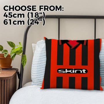 Brighton & Hove - 1999 Away Shirt - 45cm or 61cm Retro Cushion