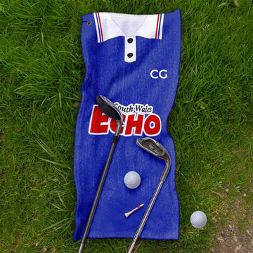 Cardiff - 1992 - HOME - Personalised Retro Golf Towel