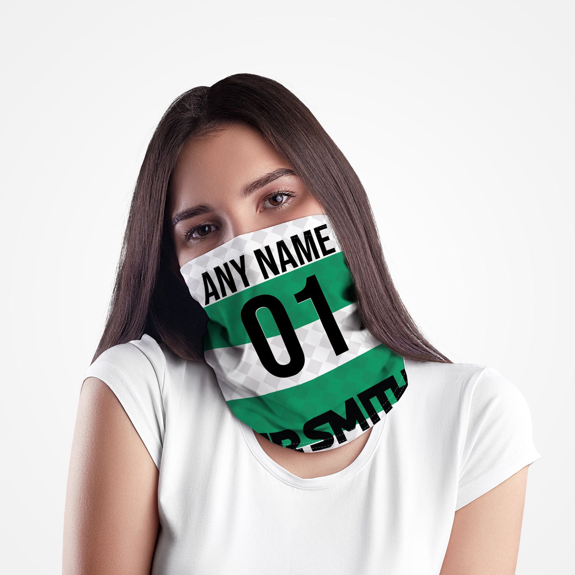 Celtic 1988 Home - Personalised Retro Football Snood