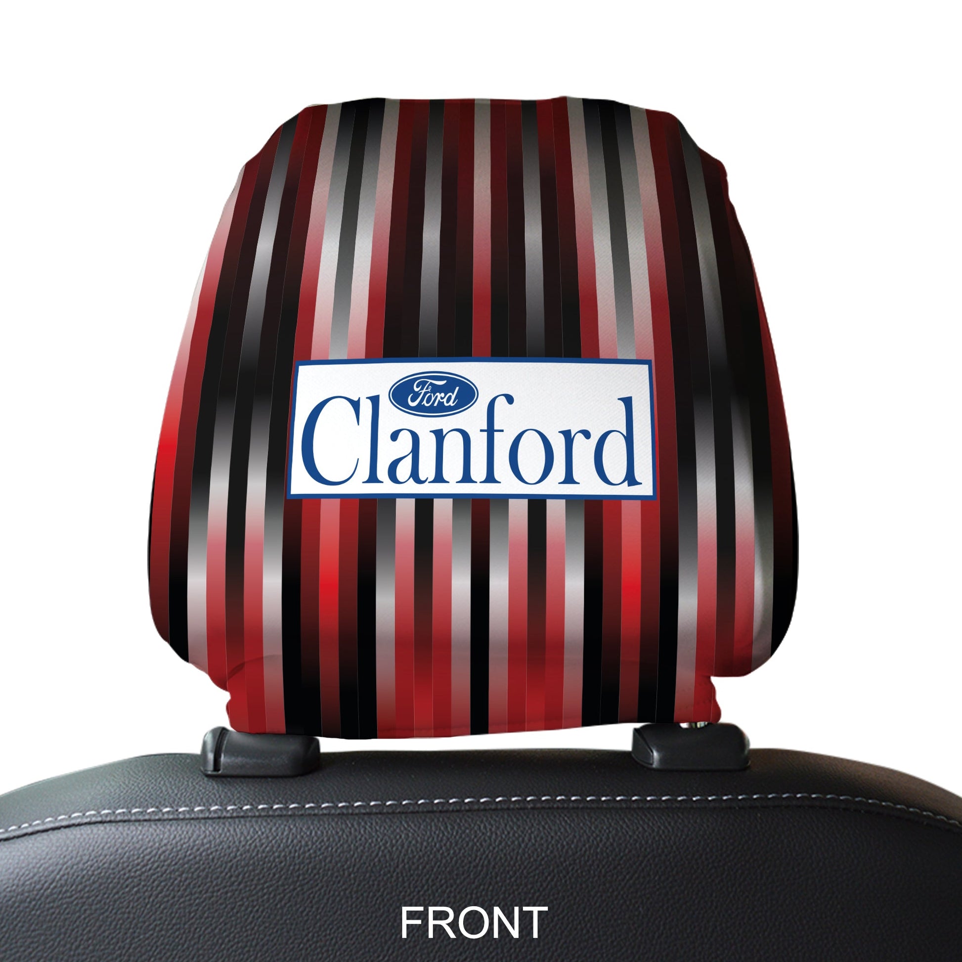 St Mirren 1994 Away Shirt - Retro Football Shirt - Pack of 2 - Car Seat Headrest Covers