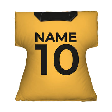 Livingston 2001 Home Shirt - Personalised Retro Shirt Cushion