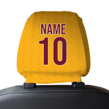 Motherwell 1994 Home - Retro Football Shirt - Pack of 2 - Car Seat Headrest Covers