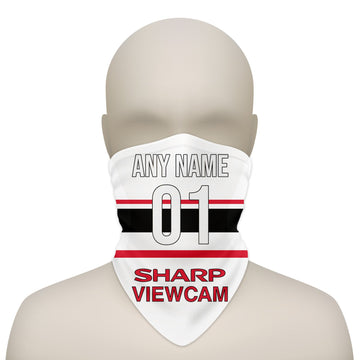 Manchester Red Retro 1999 Away - Personalised Retro Football Snood