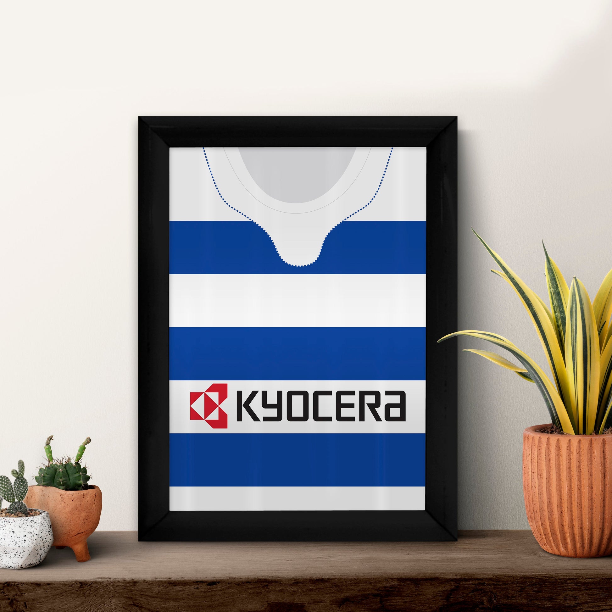 Personalised Reading - 2006 Home Shirt - A4 Metal Sign Plaque