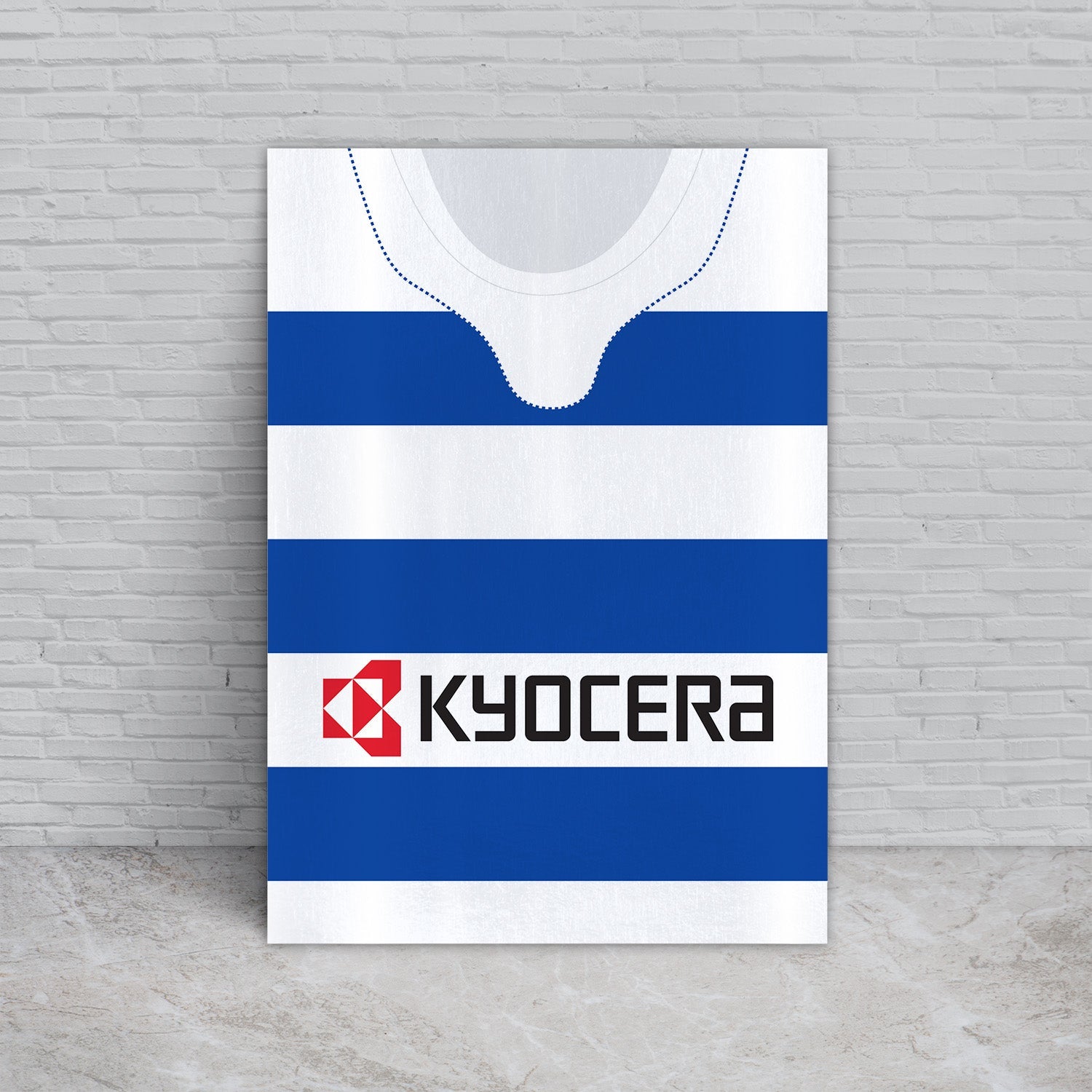 Personalised Reading - 2006 Home Shirt - A4 Metal Sign Plaque