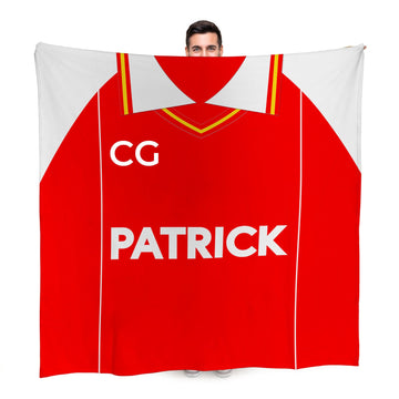 Rotherham - 1984 Home Shirt - Personalised Retro Fleece Blanket