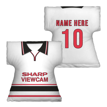 Man UTD 1999 Away - Retro Shirt Cushion