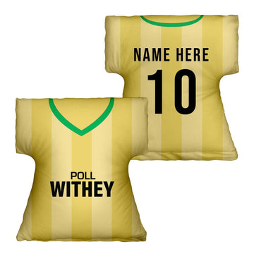Norwich 1985 Home - Retro Shirt Cushion