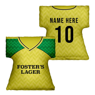 Norwich 1986 Home - Retro Shirt Cushion