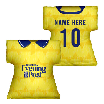 Leeds - 1992 Away - Retro Shirt Cushion