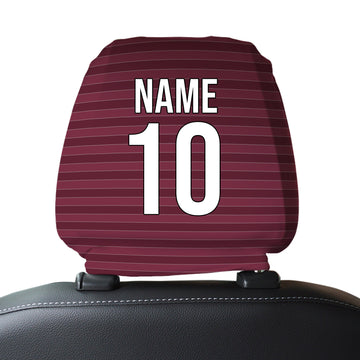 West Ham 1986 Headrest cover
