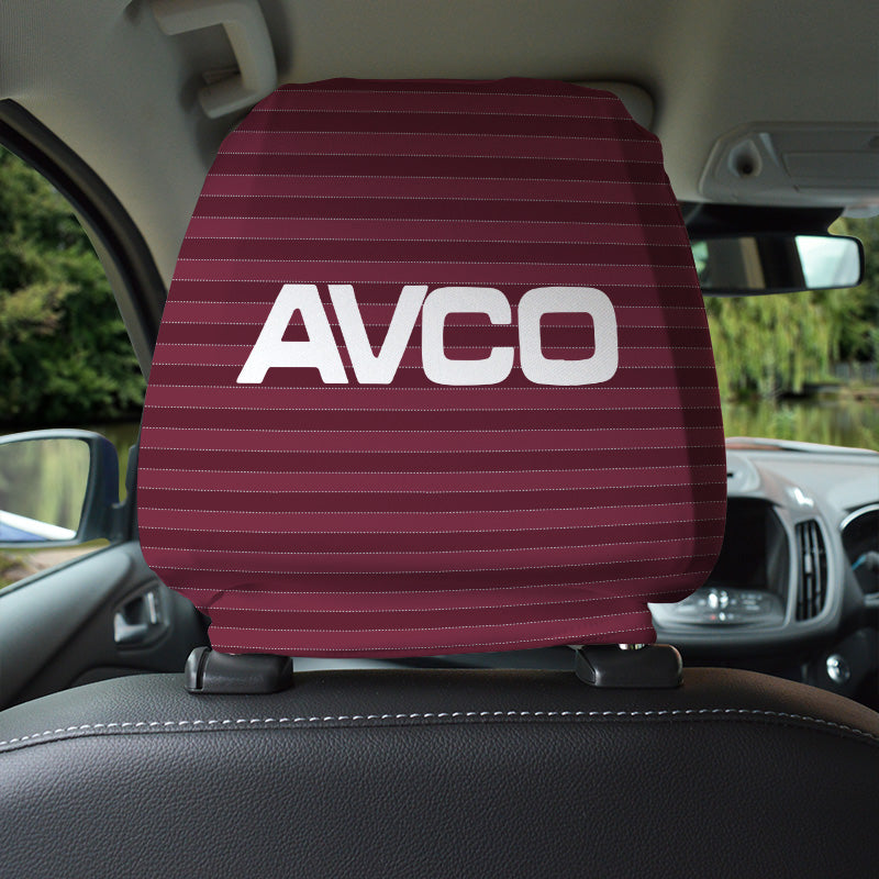 Personalised headrest cover