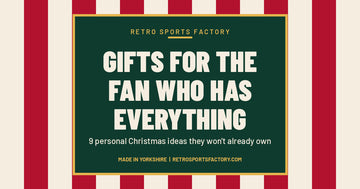 Red and cream striped cover with a green panel reading Gifts for the Fan Who Has Everything