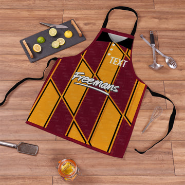 Bradford - 1991 Home Shirt - Personalised Retro Football Adults Apron
