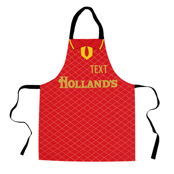 Accrington - 1991 Home Shirt - Personalised Retro Football Adults Apron