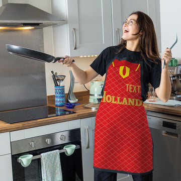Accrington - 1991 Home Shirt - Personalised Retro Football Adults Apron