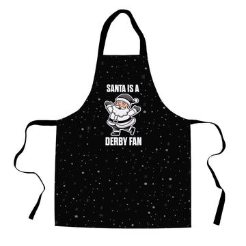 Santa is a Derby Fan - Apron