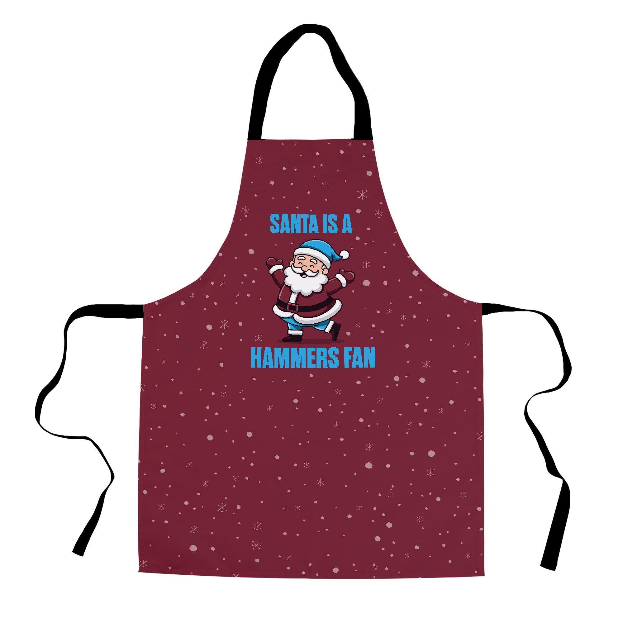 Santa is a Hammers Fan - Apron