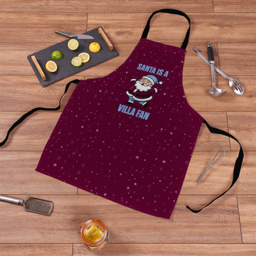 Santa is a Villa Fan - Apron