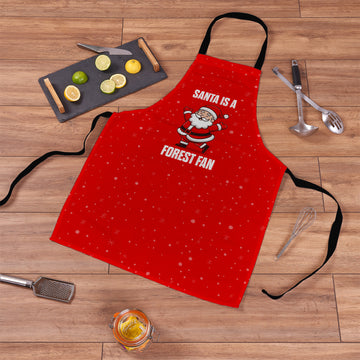 Santa is a Forest Fan - Apron