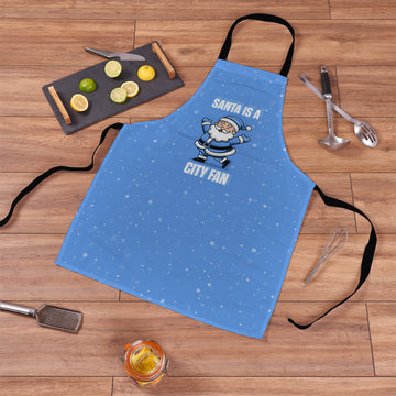 Santa is a City Fan - Apron