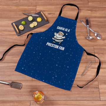 Santa is a Preston Fan - Apron