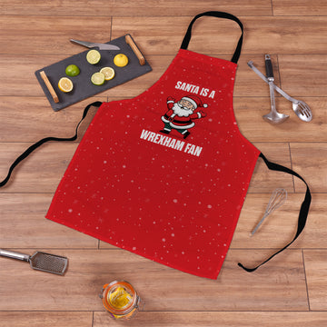 Santa is a Wrexham Fan - Apron