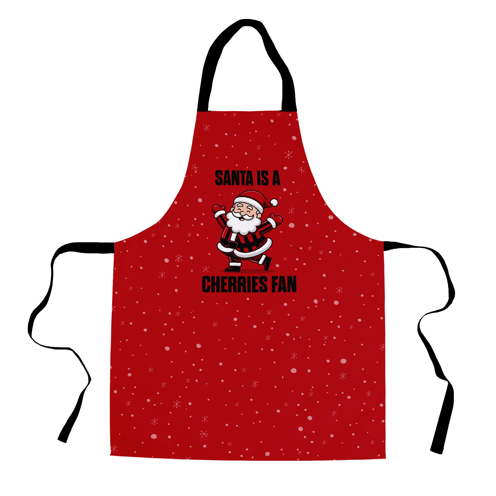 Santa is a Cherries Fan - Apron