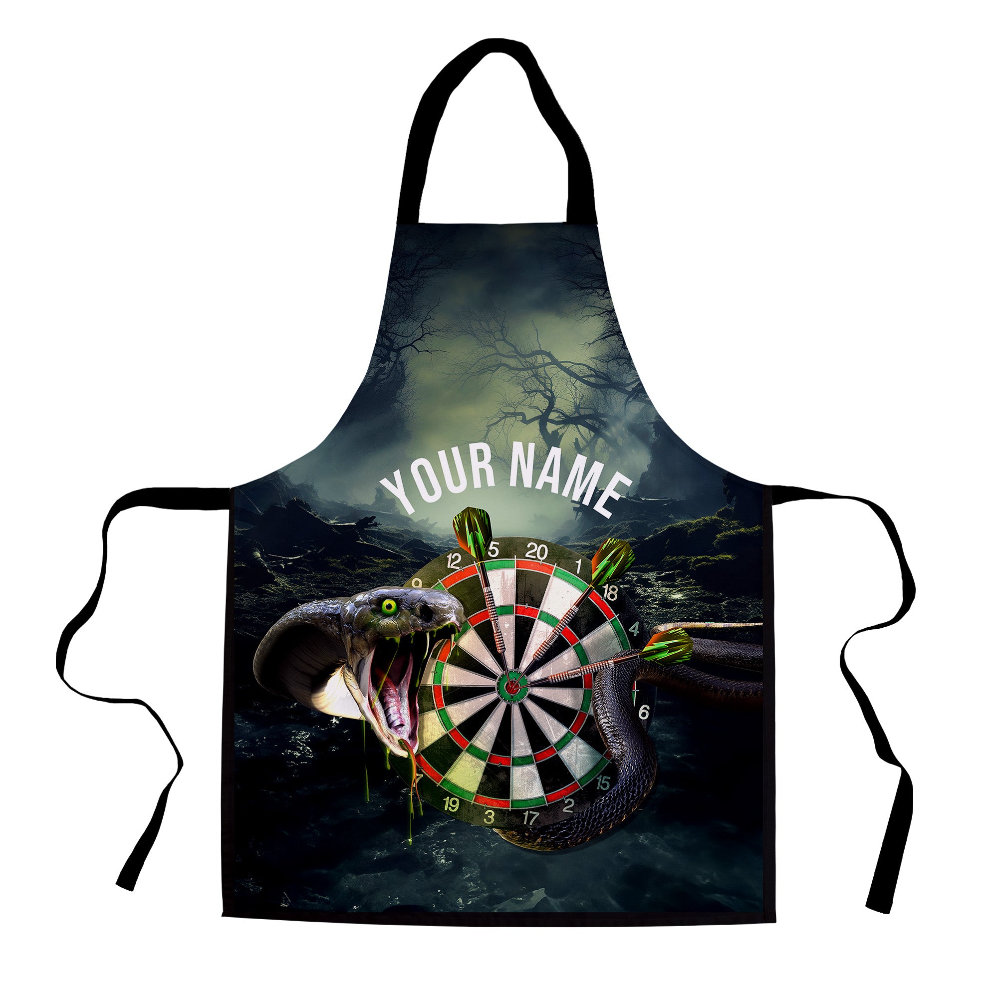 Snake bite Darts - Personalised Darts Apron