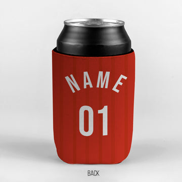 The Gooners 1988 Home Shirt - Personalised Drink Can Cooler