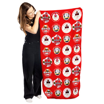 The Gooners - Football Legends - Microfibre Beach Towel - 150cm x 75cm