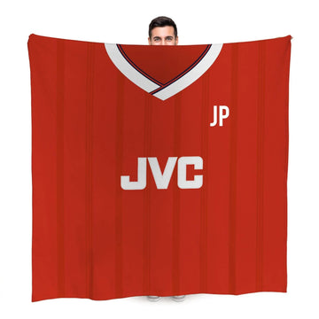 The Gooners Retro - 1988 Home Shirt - Retro Fleece Blanket