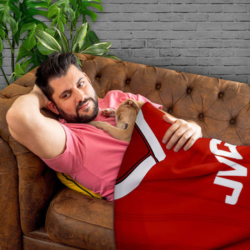 The Gooners Retro - 1988 Home Shirt - Retro Fleece Blanket