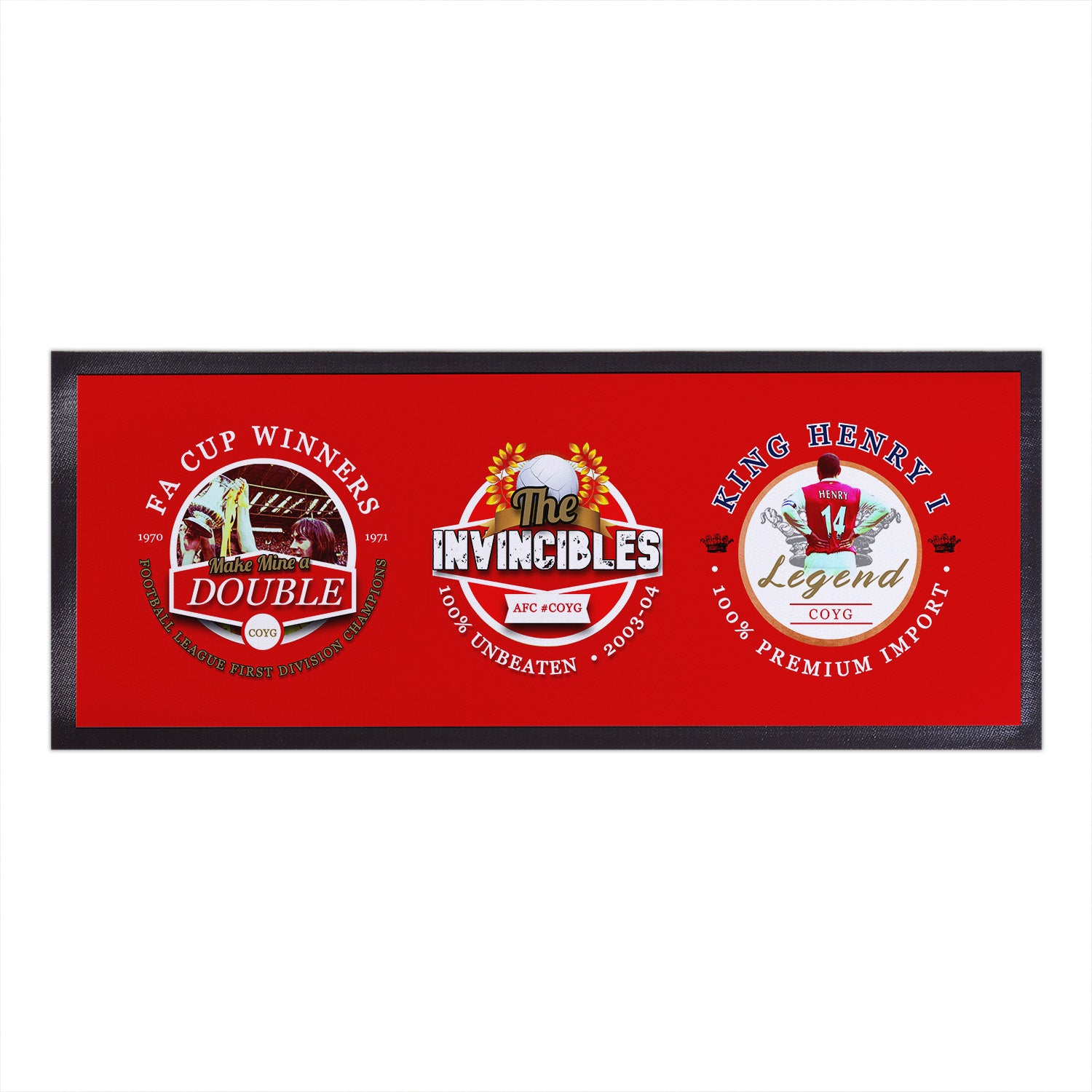 The Gooners - Football Legends - Bar Runner