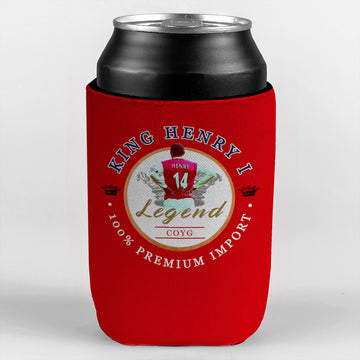 The Gooners Henry - Football Legends - Can Cooler