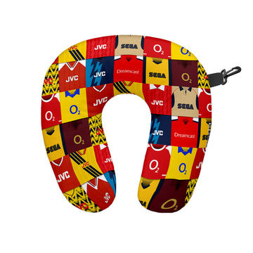 The Gooners - Kit Montage Travel Pillow