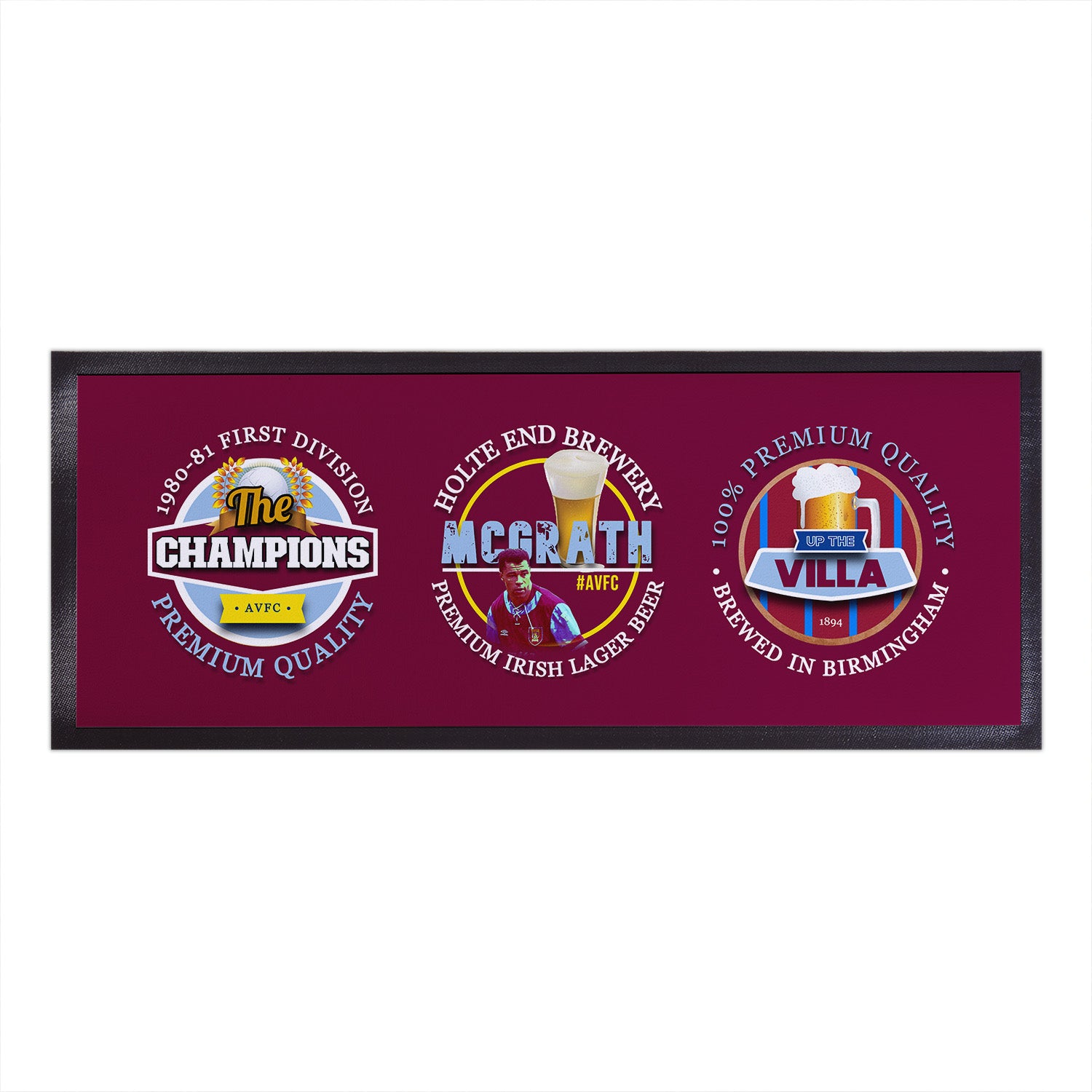Aston Villa - Football Legends - Bar Runner