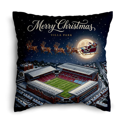Aston Villa Christmas Stadium - Cushion - Two Sizes