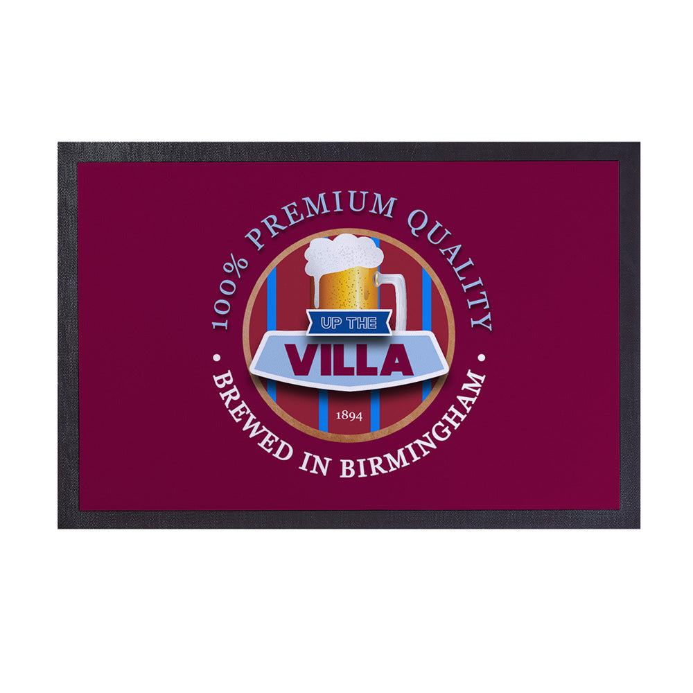 Holte Enders Up the Villa  - Football Legends - Door Mat -60cm X 40cm