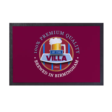 Holte Enders Up the Villa  - Football Legends - Door Mat -60cm X 40cm