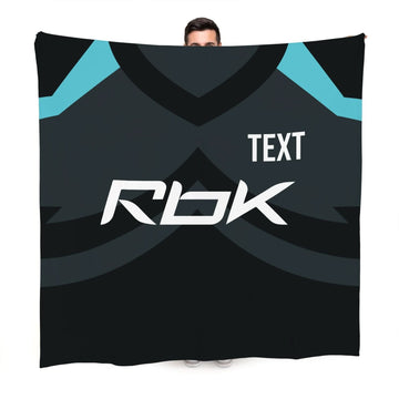 Bolton 2007 Away Shirt - Personalised Retro Fleece Blanket 150cm X 150cm