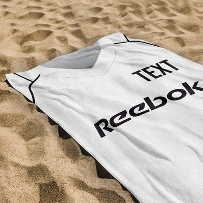 Bolton 2004 Home Shirt - Personalised Lightweight, Microfibre Retro Beach Towel - 150cm x 75cm