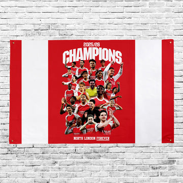 The Gooners - Champions 2026 - Flag - 4 Sizes!