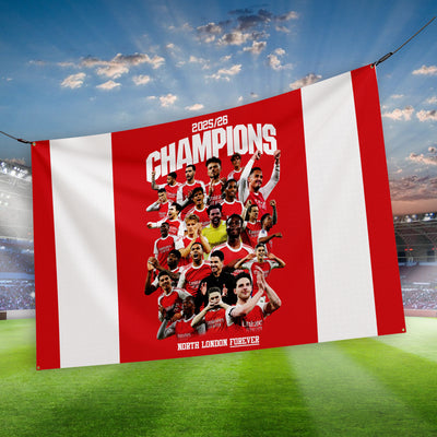 The Gooners - Champions 2026 - Flag - 4 Sizes!
