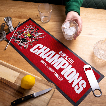 The Gooners - Champions 2026 - Bar Runner