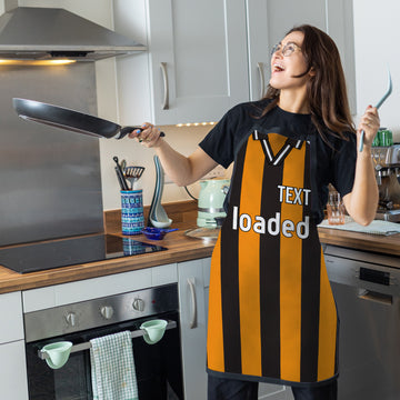 Barnet - 1998 Home Shirt - Personalised Retro Football Adults Apron